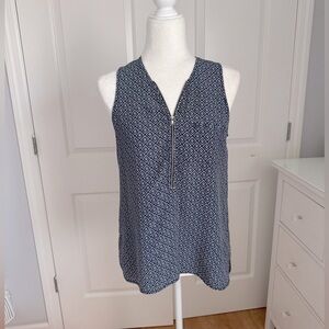 The KOOPLES Pattern Top Tank  With Zip